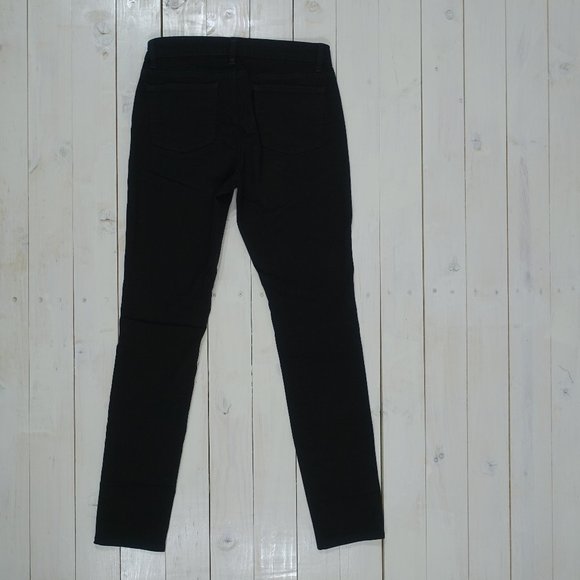 Eileen Fisher Black Skinny Jeans - Picture 4 of 6